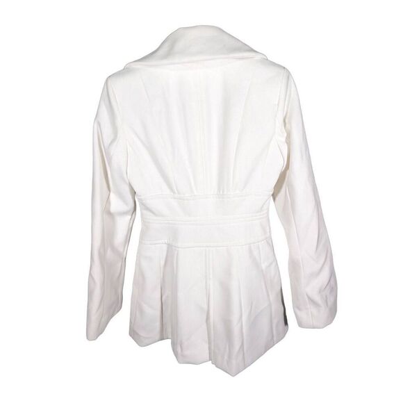 Jessica Simpson Winter White Peacoat Women's Extra Small - Picture 2 of 5